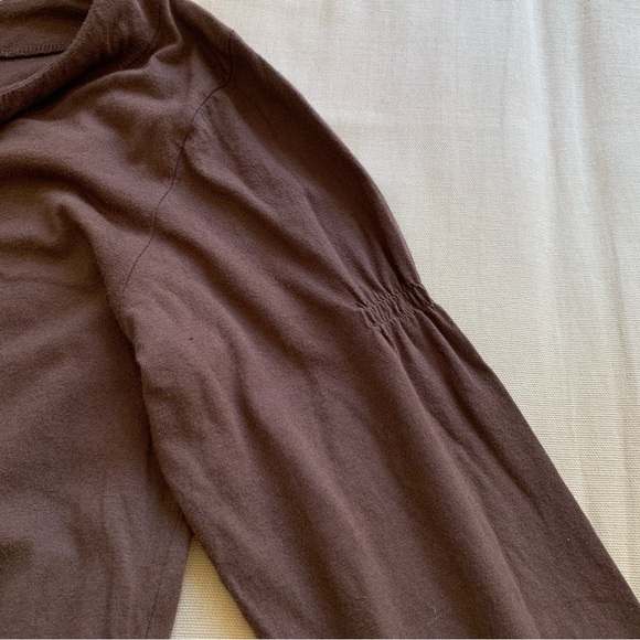 Johnny Was JWLA Blouse Womens S Brown Floral Embroidered Tunic Peasant Boho Top - Picture 7 of 14